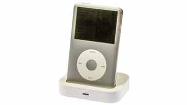 Apple iPod Classic in docking station