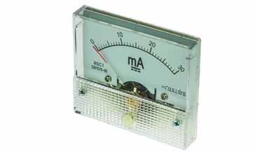 Typical moving coil meter 